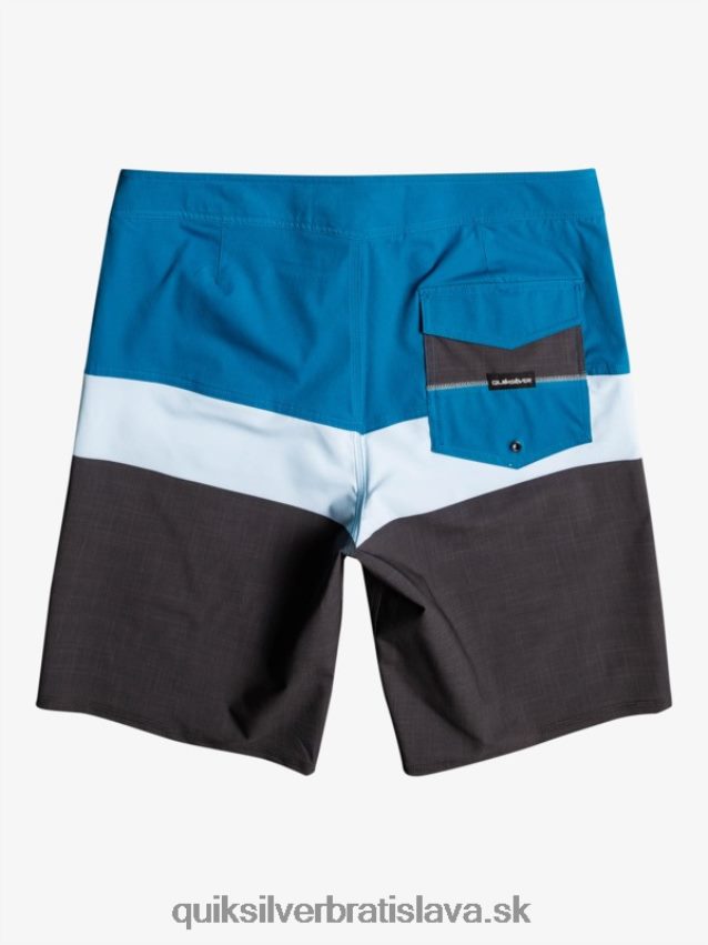 surfsilk panel 20 boardshorts Quiksilver muži B80HXR1462 modrá šedá