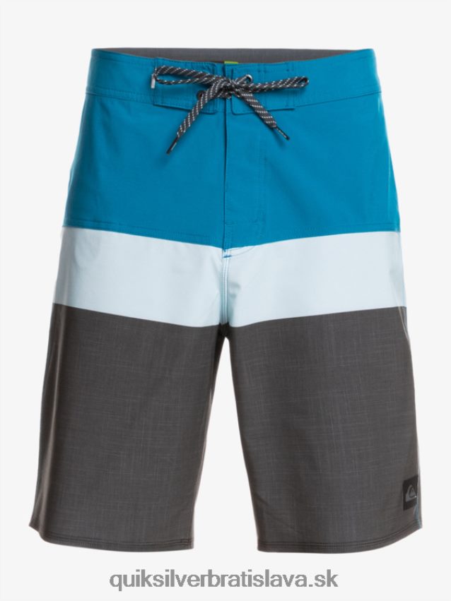 surfsilk panel 20 boardshorts Quiksilver muži B80HXR1462 modrá šedá