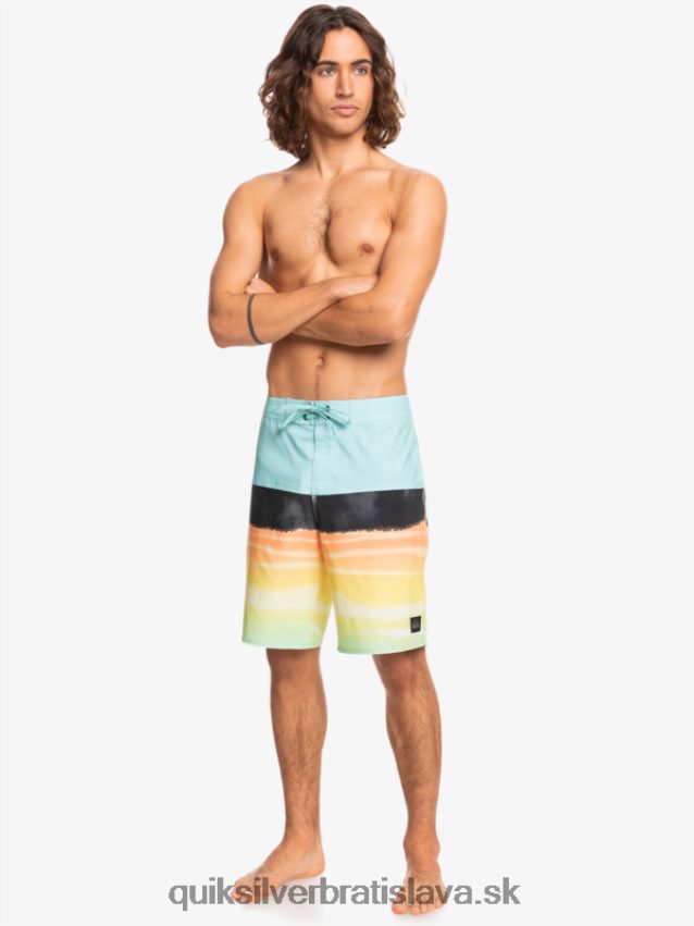surfsilk panel 20 boardshorts Quiksilver muži B80HXR1463 anjelská modrá