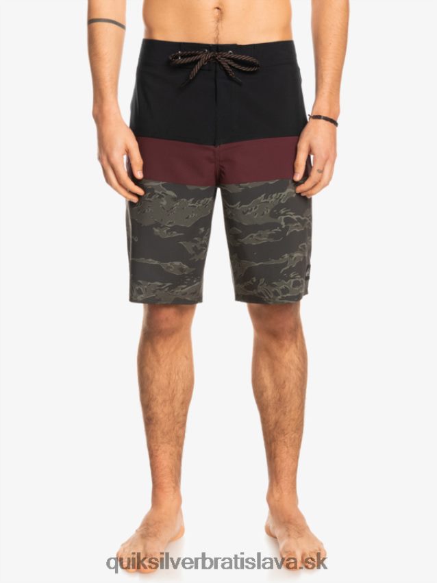 surfsilk panel 20 boardshorts Quiksilver muži B80HXR1785 čierna