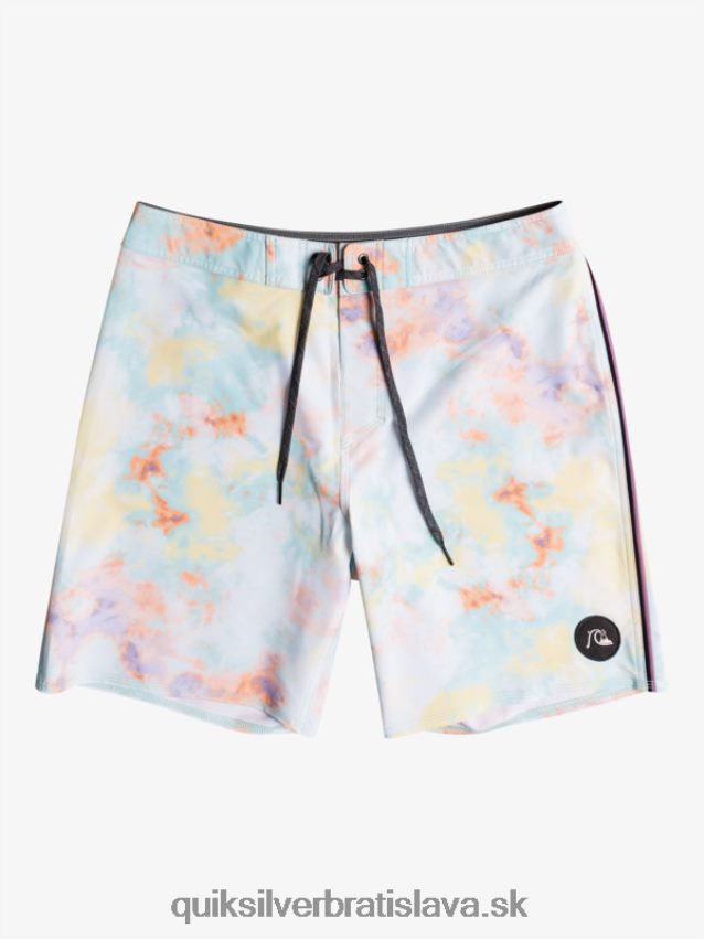 surfsilk piped 18 boardshorts Quiksilver muži B80HXR1749 biely