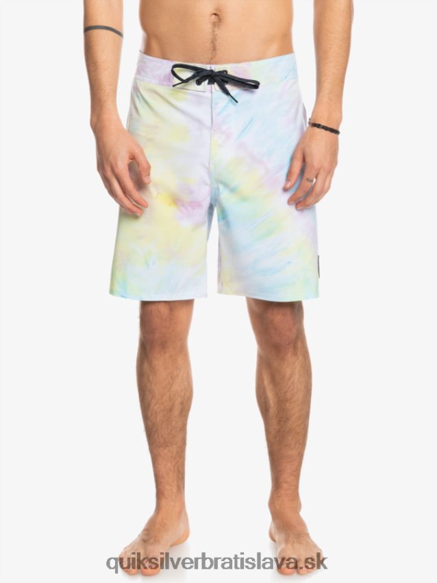 surfsilk piped 18 boardshorts Quiksilver muži B80HXR1749 biely