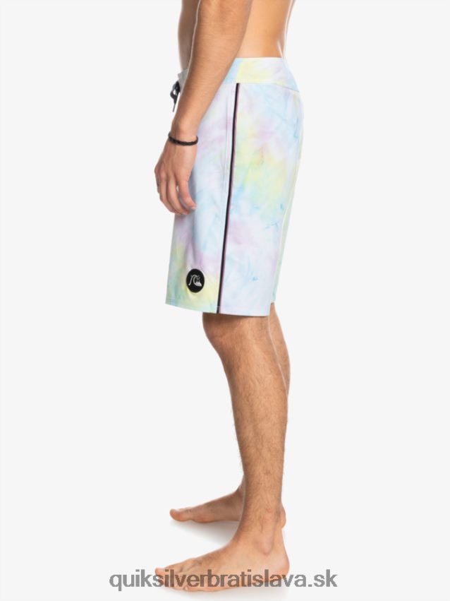 surfsilk piped 18 boardshorts Quiksilver muži B80HXR1749 biely