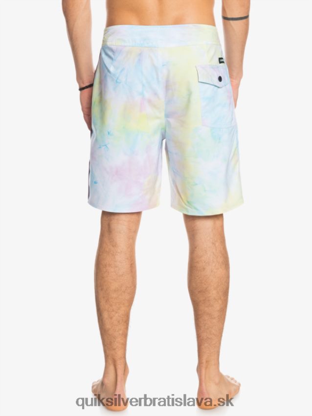 surfsilk piped 18 boardshorts Quiksilver muži B80HXR1749 biely