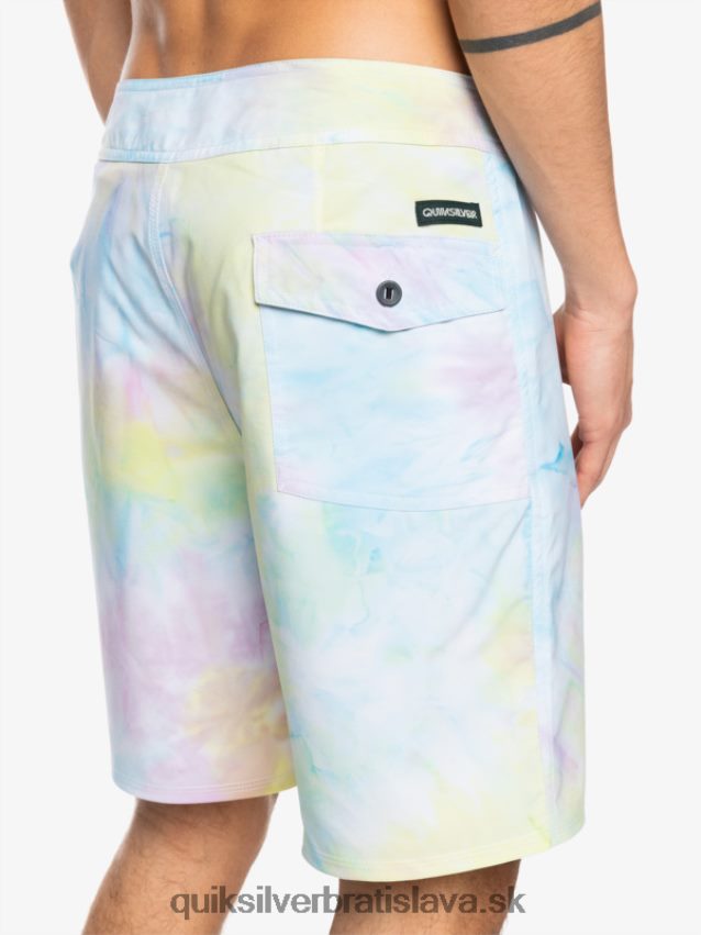 surfsilk piped 18 boardshorts Quiksilver muži B80HXR1749 biely