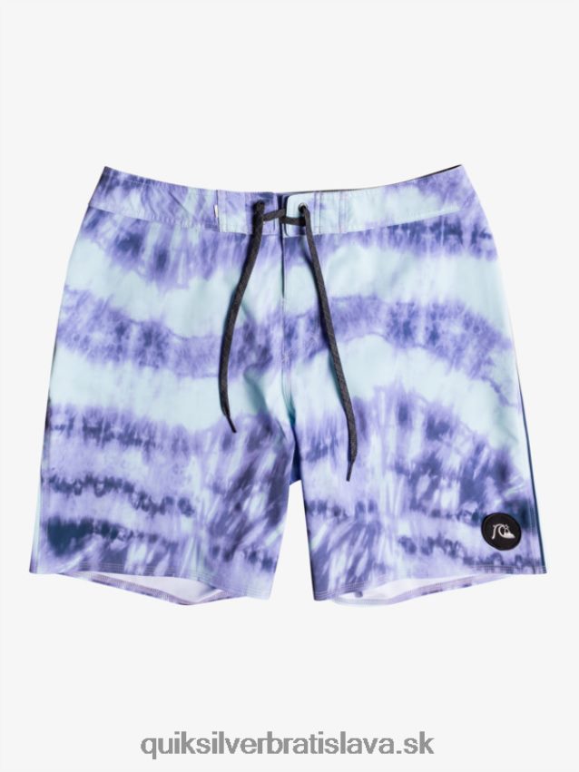 surfsilk piped 18 boardshorts Quiksilver muži B80HXR1750 zaprášená orchidea