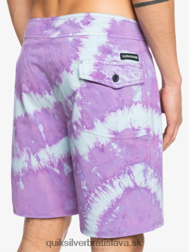 surfsilk piped 18 boardshorts Quiksilver muži B80HXR1750 zaprášená orchidea
