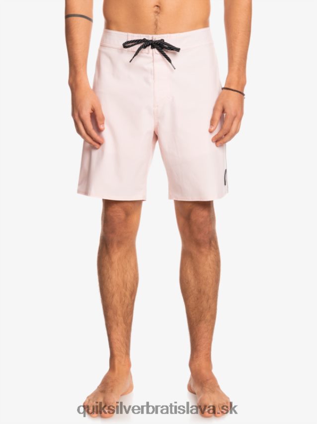 surfsilk piped 18 boardshorts Quiksilver muži B80HXR1751 zahalená ružová