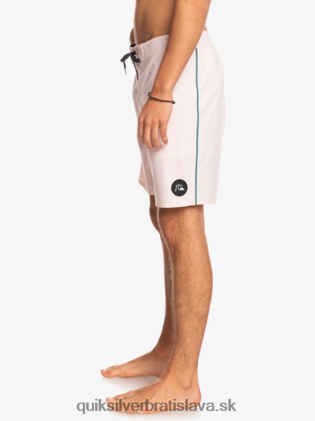 surfsilk piped 18 boardshorts Quiksilver muži B80HXR1751 zahalená ružová