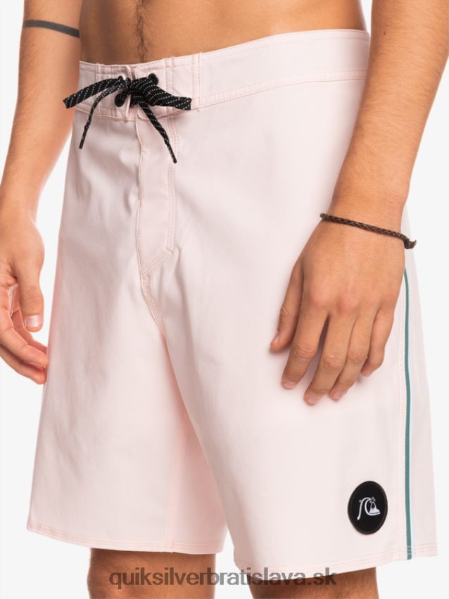 surfsilk piped 18 boardshorts Quiksilver muži B80HXR1751 zahalená ružová
