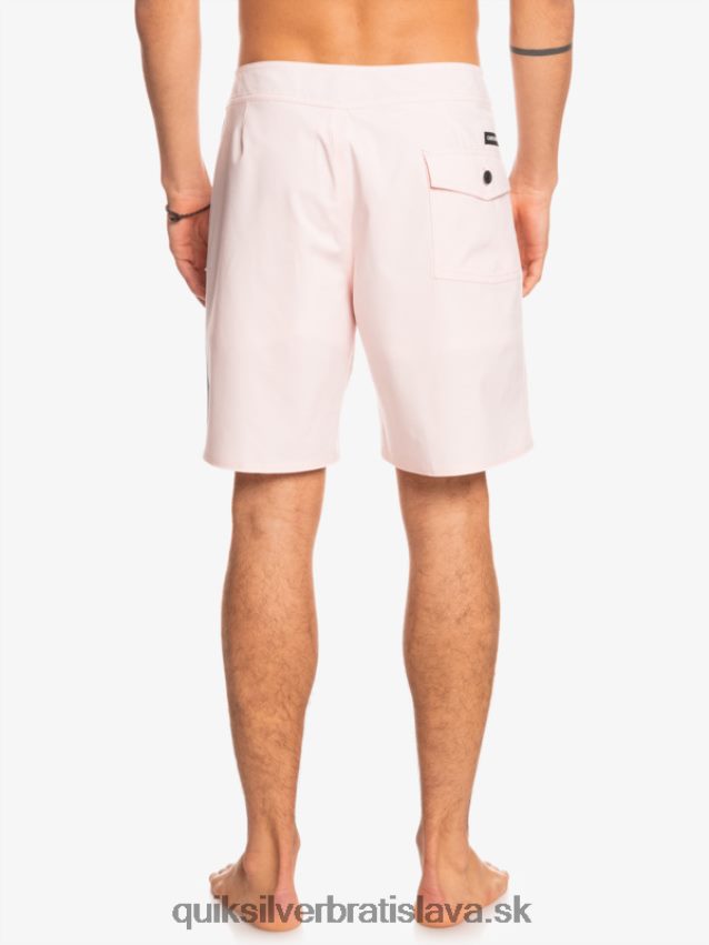 surfsilk piped 18 boardshorts Quiksilver muži B80HXR1751 zahalená ružová
