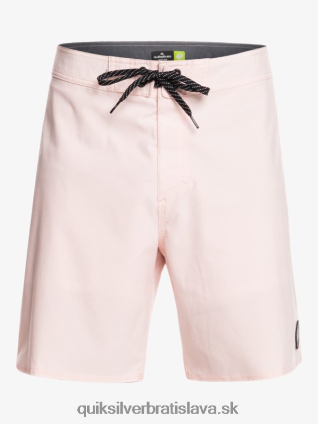 surfsilk piped 18 boardshorts Quiksilver muži B80HXR1751 zahalená ružová