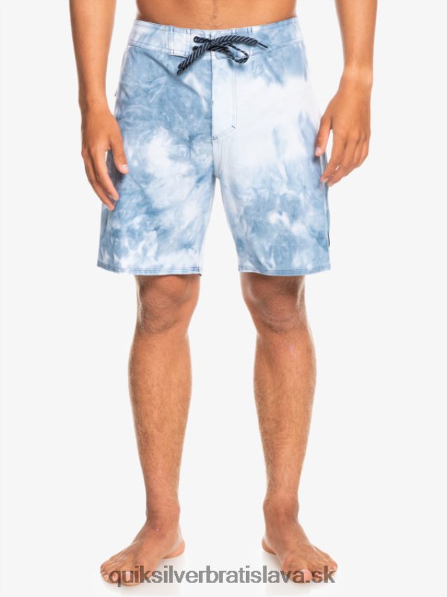 surfsilk piped 18 boardshorts Quiksilver muži B80HXR1752 námorný prístav