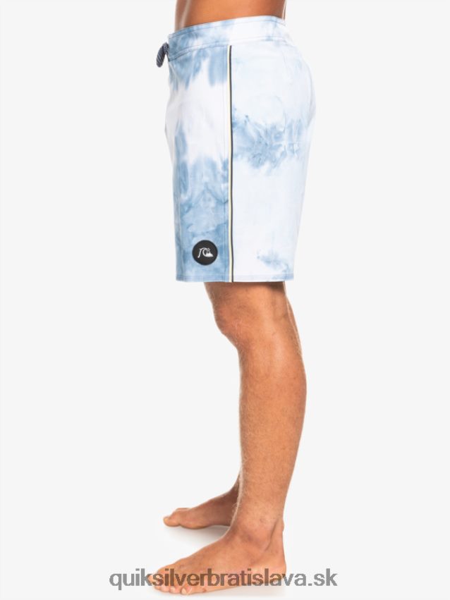 surfsilk piped 18 boardshorts Quiksilver muži B80HXR1752 námorný prístav
