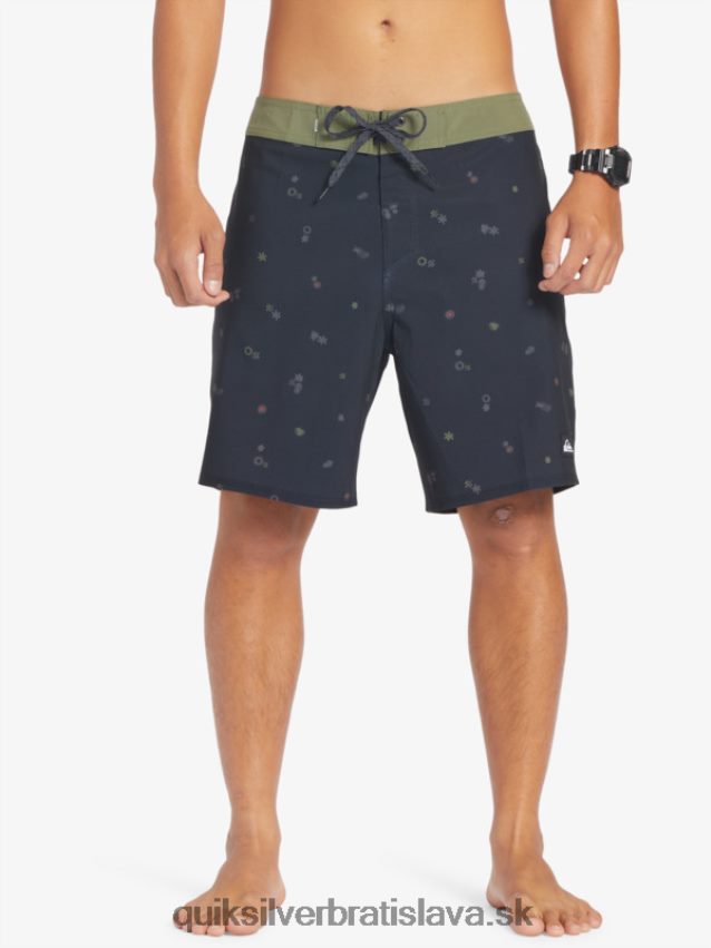 surfsilk qs 69 18 šortky Quiksilver muži B80HXR239 čierna
