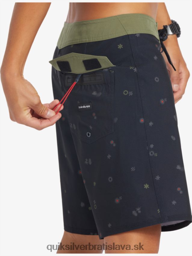 surfsilk qs 69 18 šortky Quiksilver muži B80HXR239 čierna