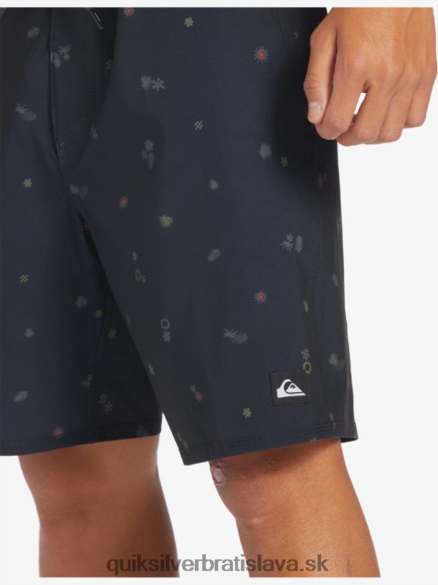 surfsilk qs 69 18 šortky Quiksilver muži B80HXR239 čierna