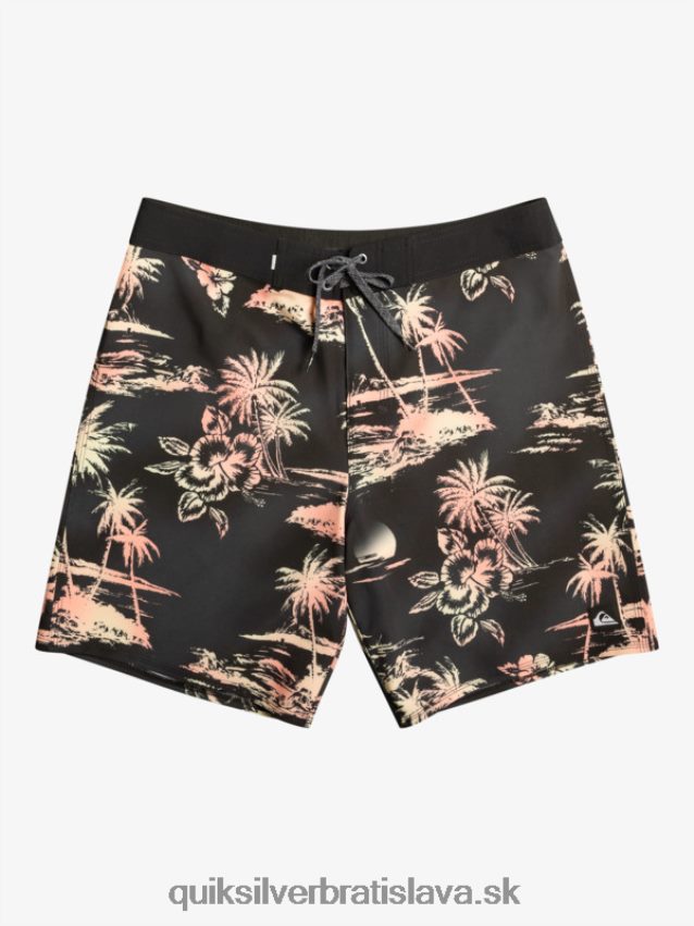 surfsilk qs 69 18 šortky Quiksilver muži B80HXR243 čierna