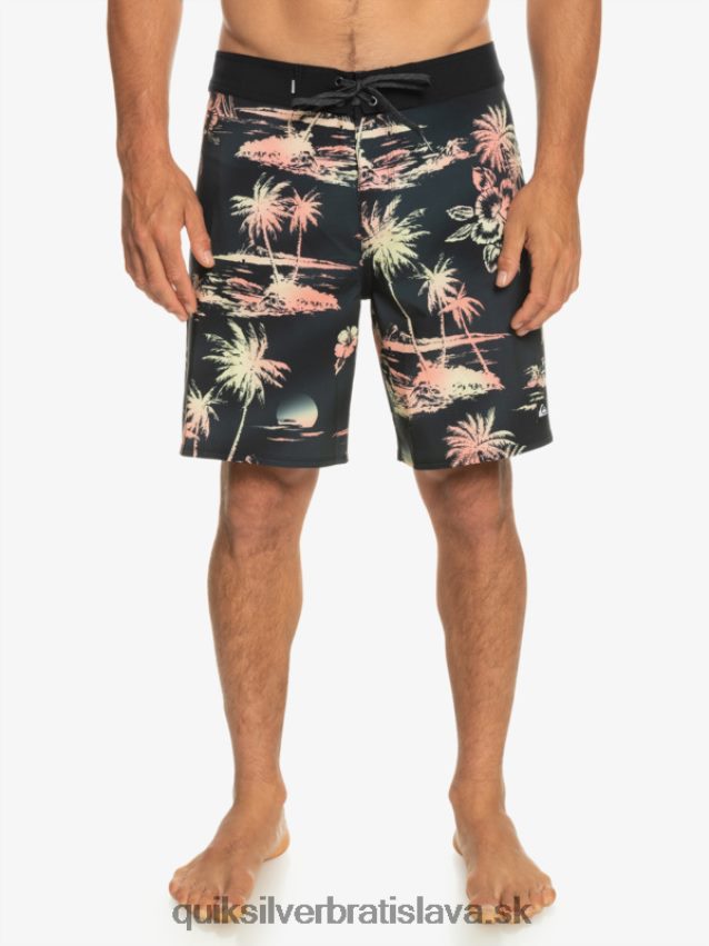 surfsilk qs 69 18 šortky Quiksilver muži B80HXR243 čierna