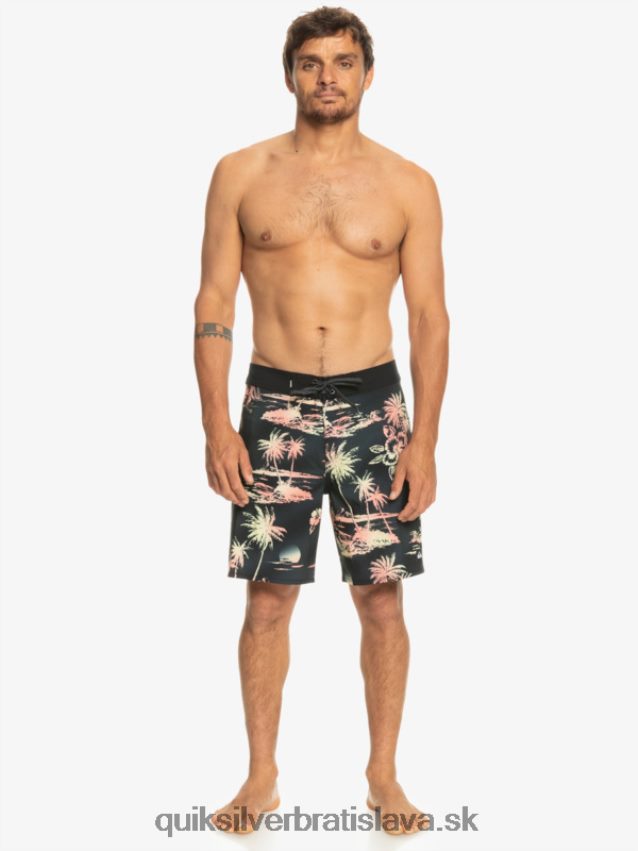 surfsilk qs 69 18 šortky Quiksilver muži B80HXR243 čierna