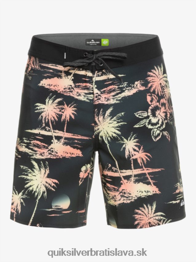 surfsilk qs 69 18 šortky Quiksilver muži B80HXR243 čierna