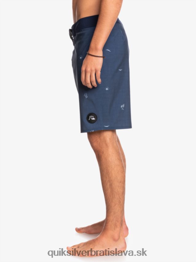 surfsilk rozložil 19 šortiek Quiksilver muži B80HXR1811 insígnie modrá
