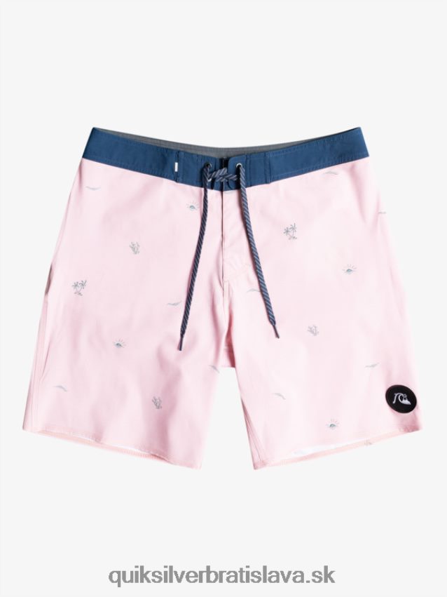 surfsilk rozložil 19 šortiek Quiksilver muži B80HXR1813 zahalená ruža