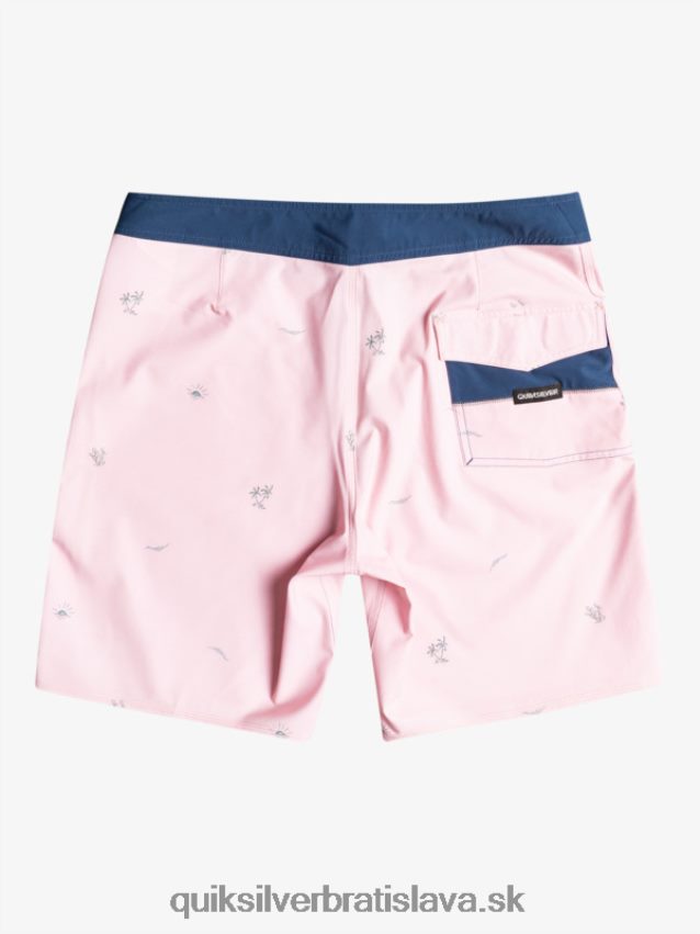 surfsilk rozložil 19 šortiek Quiksilver muži B80HXR1813 zahalená ruža