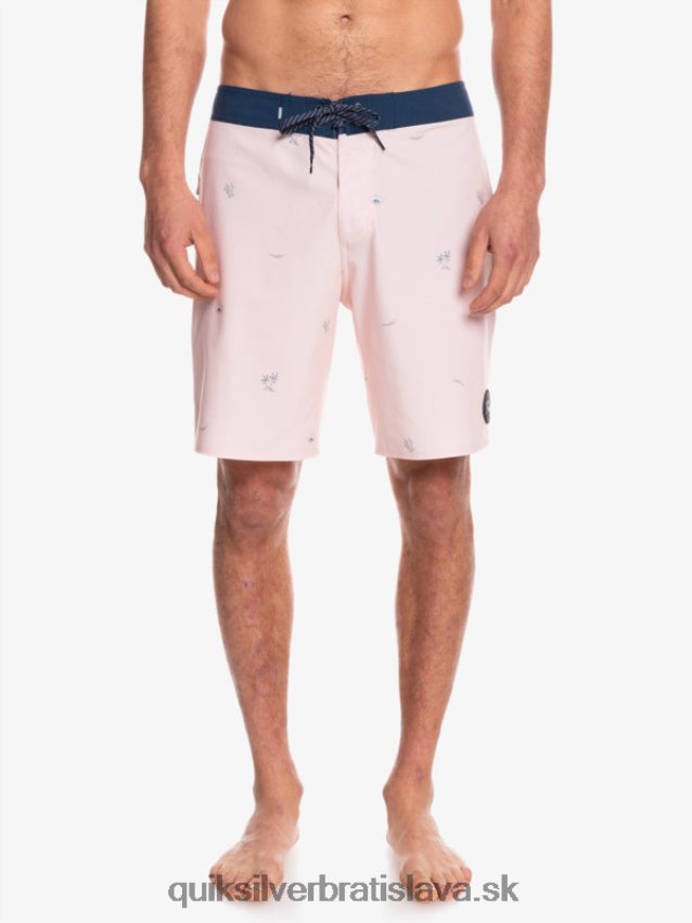 surfsilk rozložil 19 šortiek Quiksilver muži B80HXR1813 zahalená ruža