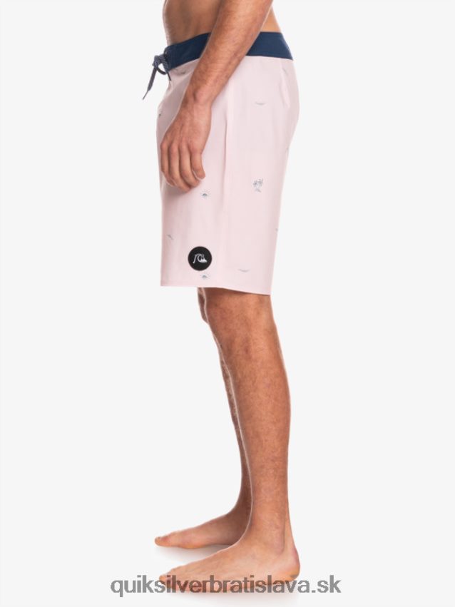surfsilk rozložil 19 šortiek Quiksilver muži B80HXR1813 zahalená ruža