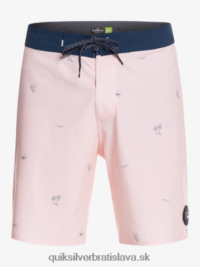 surfsilk rozložil 19 šortiek Quiksilver muži B80HXR1813 zahalená ruža