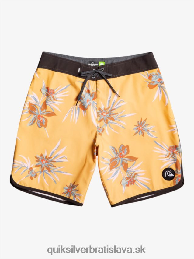 surfsilk scallop 19 boardshorts Quiksilver muži B80HXR1491 okrová