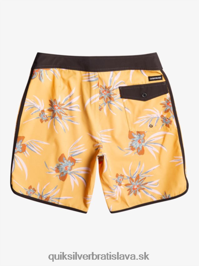 surfsilk scallop 19 boardshorts Quiksilver muži B80HXR1491 okrová