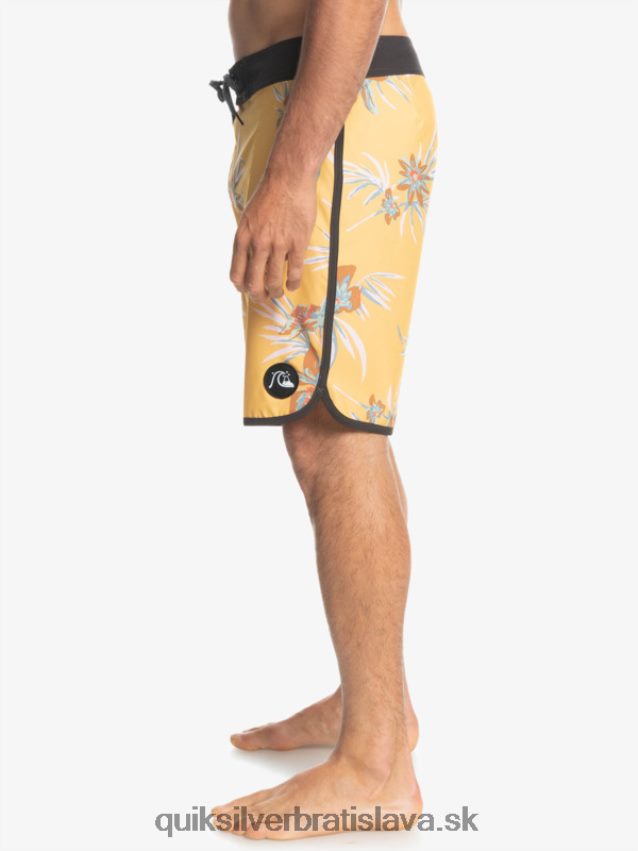 surfsilk scallop 19 boardshorts Quiksilver muži B80HXR1491 okrová