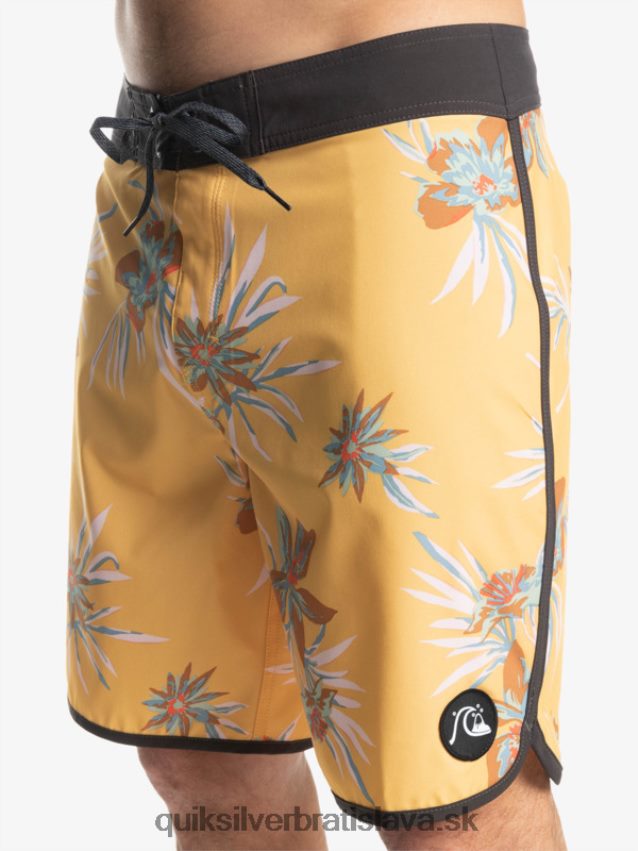 surfsilk scallop 19 boardshorts Quiksilver muži B80HXR1491 okrová