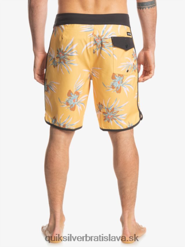 surfsilk scallop 19 boardshorts Quiksilver muži B80HXR1491 okrová