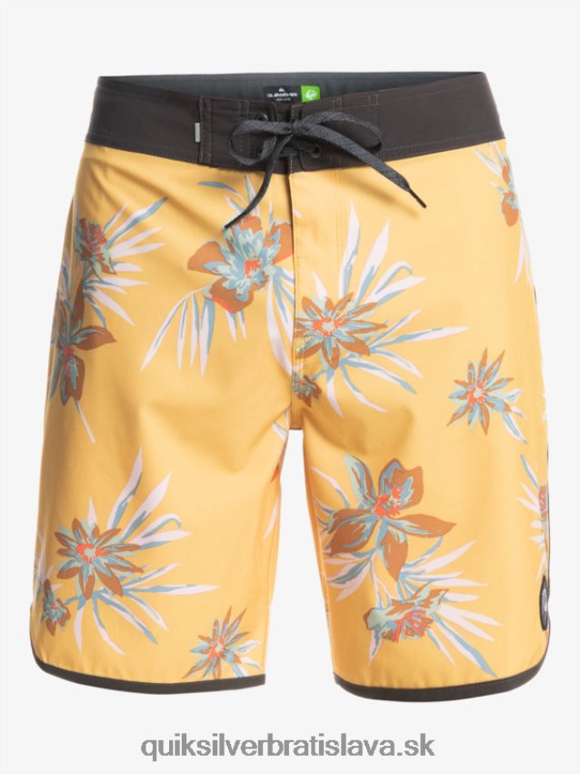 surfsilk scallop 19 boardshorts Quiksilver muži B80HXR1491 okrová