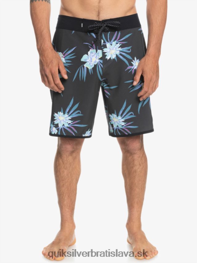 surfsilk scallop 19 boardshorts Quiksilver muži B80HXR1493 asfaltka