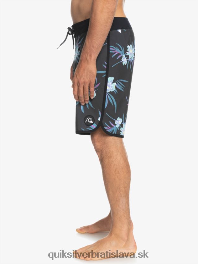 surfsilk scallop 19 boardshorts Quiksilver muži B80HXR1493 asfaltka