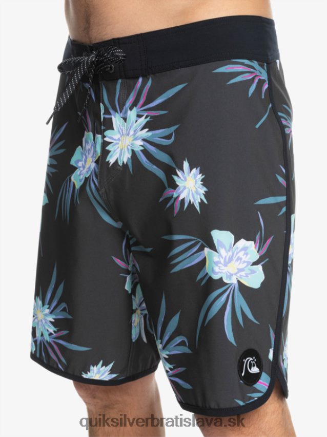 surfsilk scallop 19 boardshorts Quiksilver muži B80HXR1493 asfaltka
