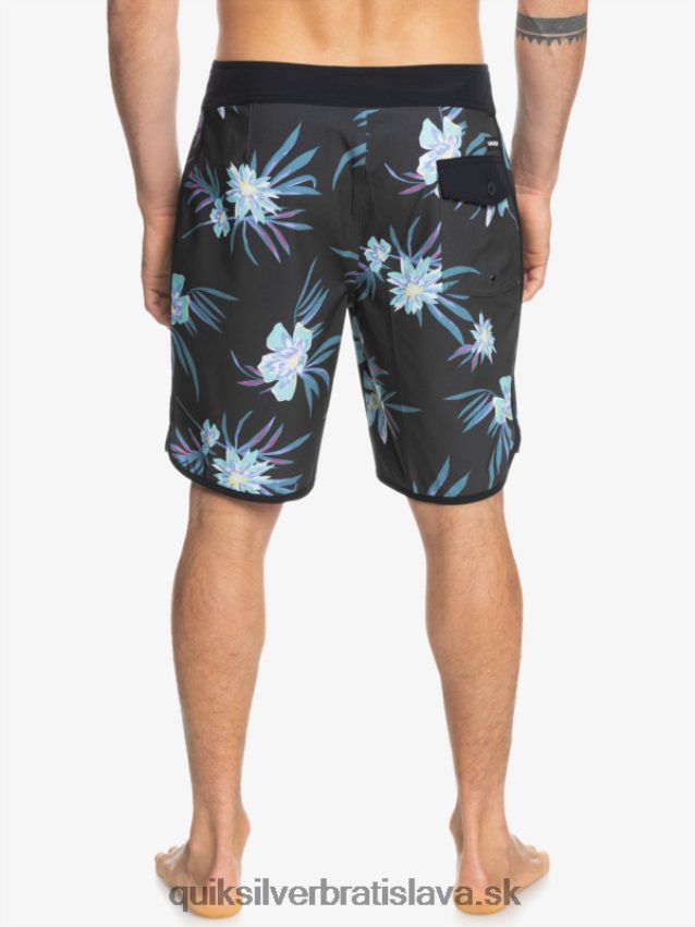 surfsilk scallop 19 boardshorts Quiksilver muži B80HXR1493 asfaltka