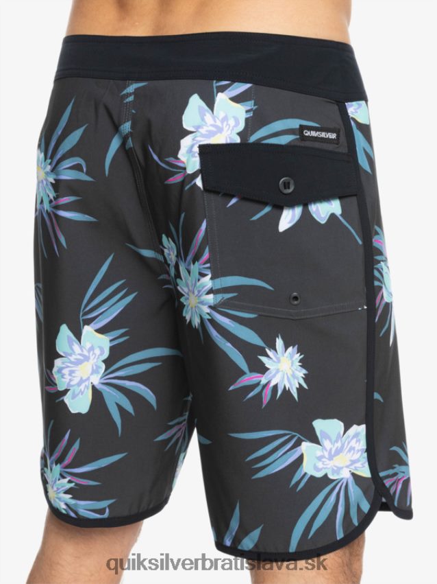 surfsilk scallop 19 boardshorts Quiksilver muži B80HXR1493 asfaltka