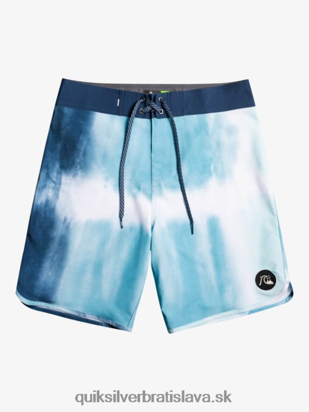 surfsilk scallop 19 boardshorts Quiksilver muži B80HXR1494 delfská modrá