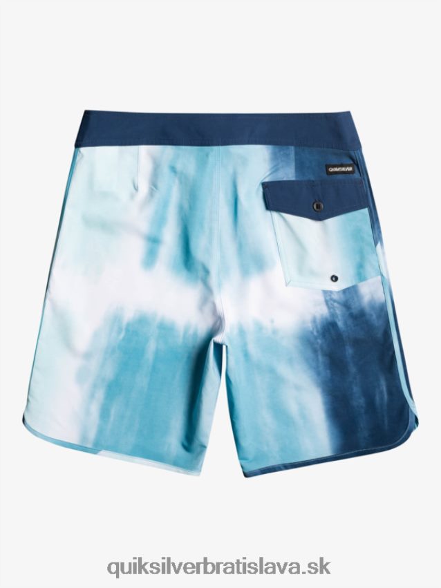 surfsilk scallop 19 boardshorts Quiksilver muži B80HXR1494 delfská modrá