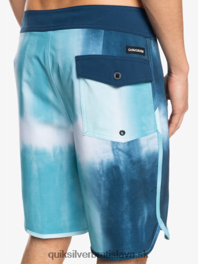 surfsilk scallop 19 boardshorts Quiksilver muži B80HXR1494 delfská modrá