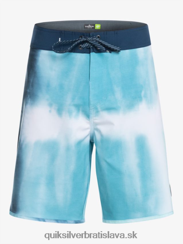 surfsilk scallop 19 boardshorts Quiksilver muži B80HXR1494 delfská modrá