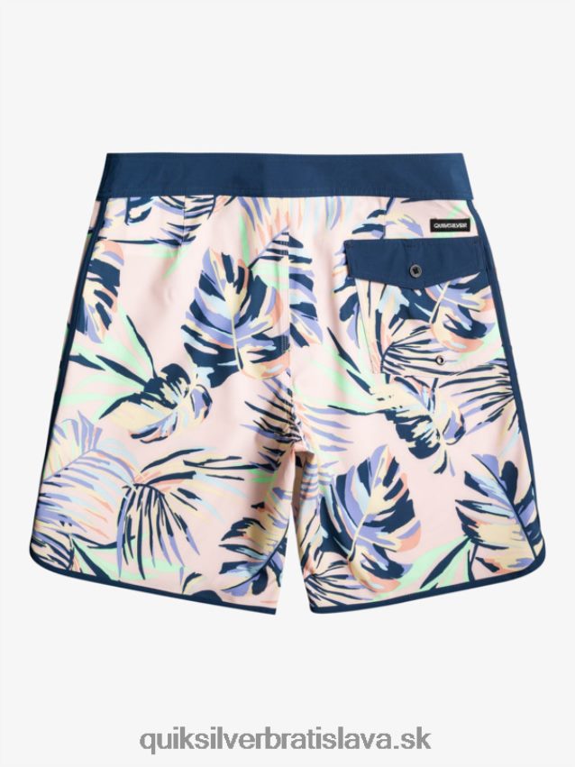 surfsilk scallop 19 boardshorts Quiksilver muži B80HXR1495 broskyňový bič
