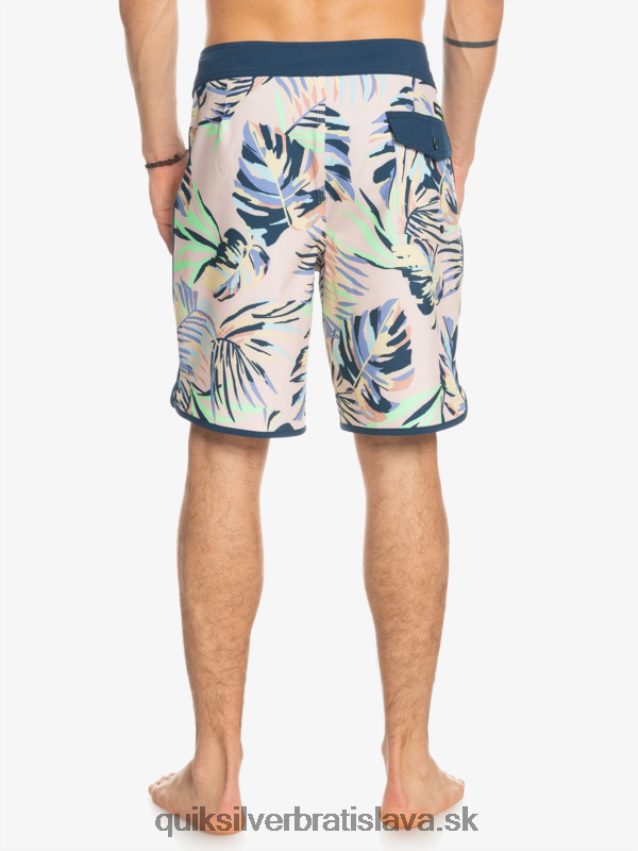 surfsilk scallop 19 boardshorts Quiksilver muži B80HXR1495 broskyňový bič