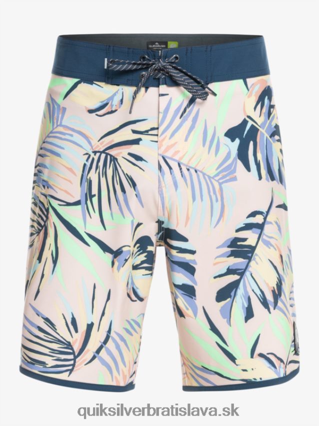 surfsilk scallop 19 boardshorts Quiksilver muži B80HXR1495 broskyňový bič