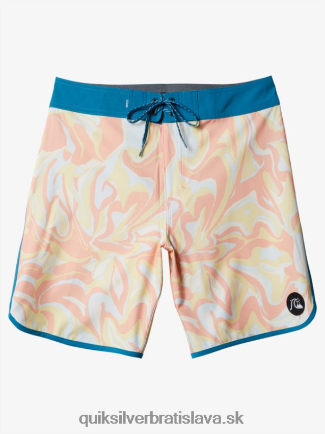 surfsilk scallop 19 boardshorts Quiksilver muži B80HXR1499 broskyňová ružová